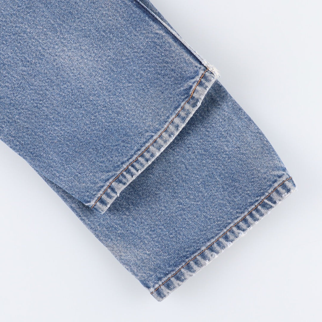 Levi's 505 REGULAR FIT tapered denim pants for men, size w34 cotton Blue type light blue Vintage Second Hand