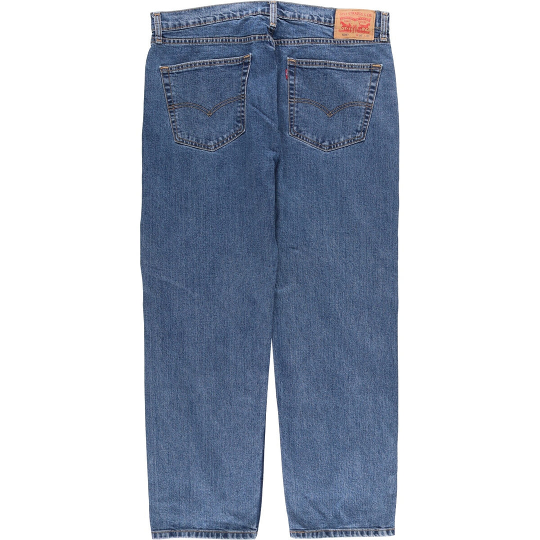 Levi's 505 tapered denim pants for men, size w38 unclear blue type Vintage Second Hand