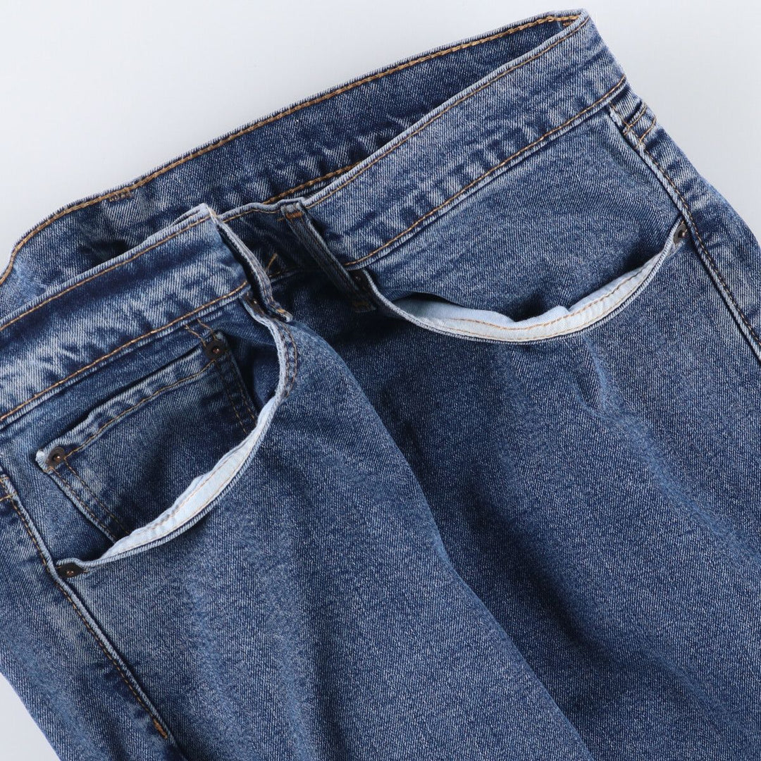 Levi's 505 tapered denim pants for men, size w38 unclear blue type Vintage Second Hand