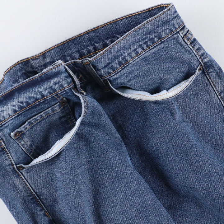 Levi's 505 tapered denim pants for men, size w38 unclear blue type Vintage Second Hand