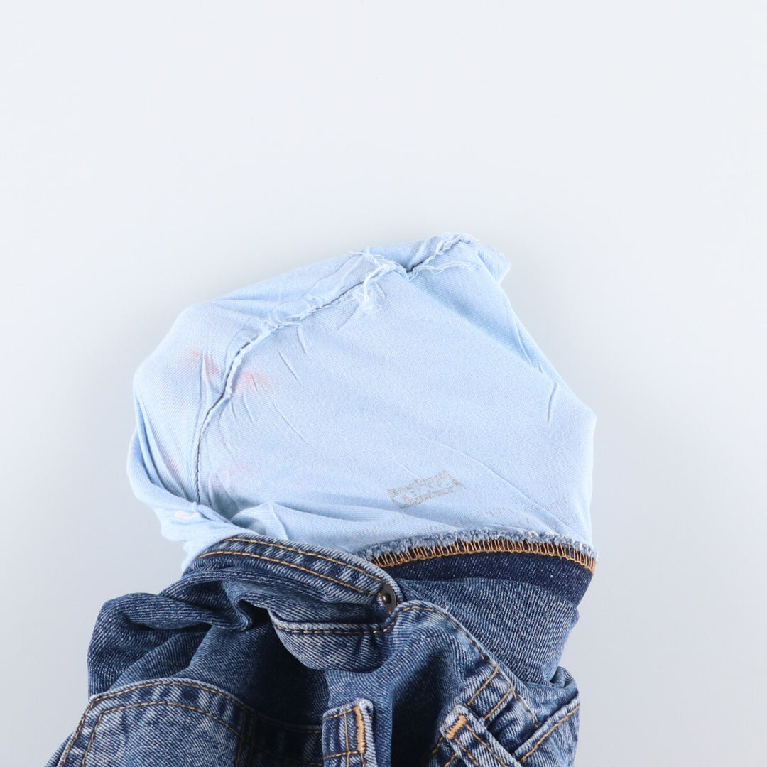 Levi's 505 tapered denim pants for men, size w38 unclear blue type Vintage Second Hand