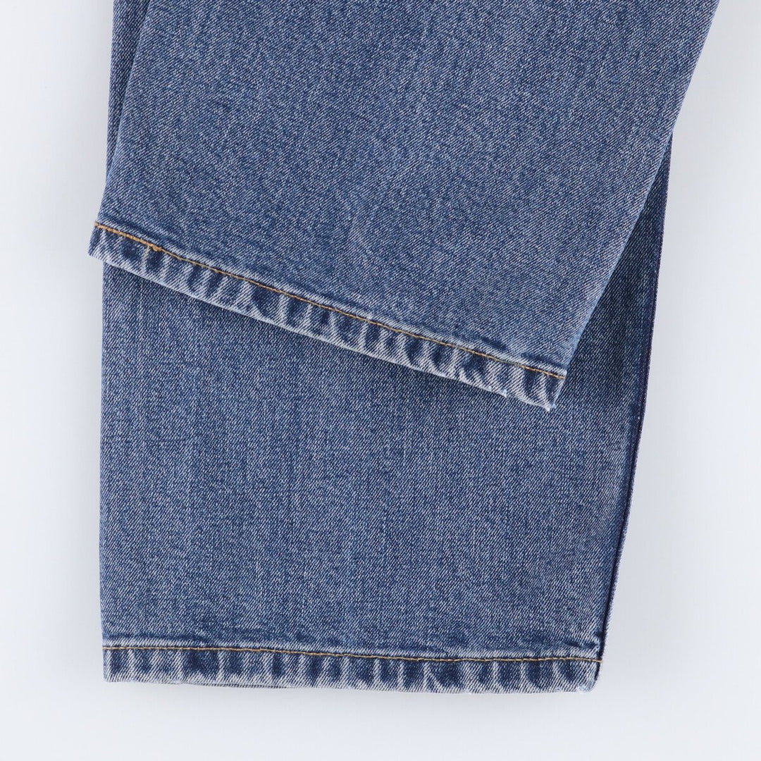 Levi's 505 tapered denim pants for men, size w38 unclear blue type Vintage Second Hand