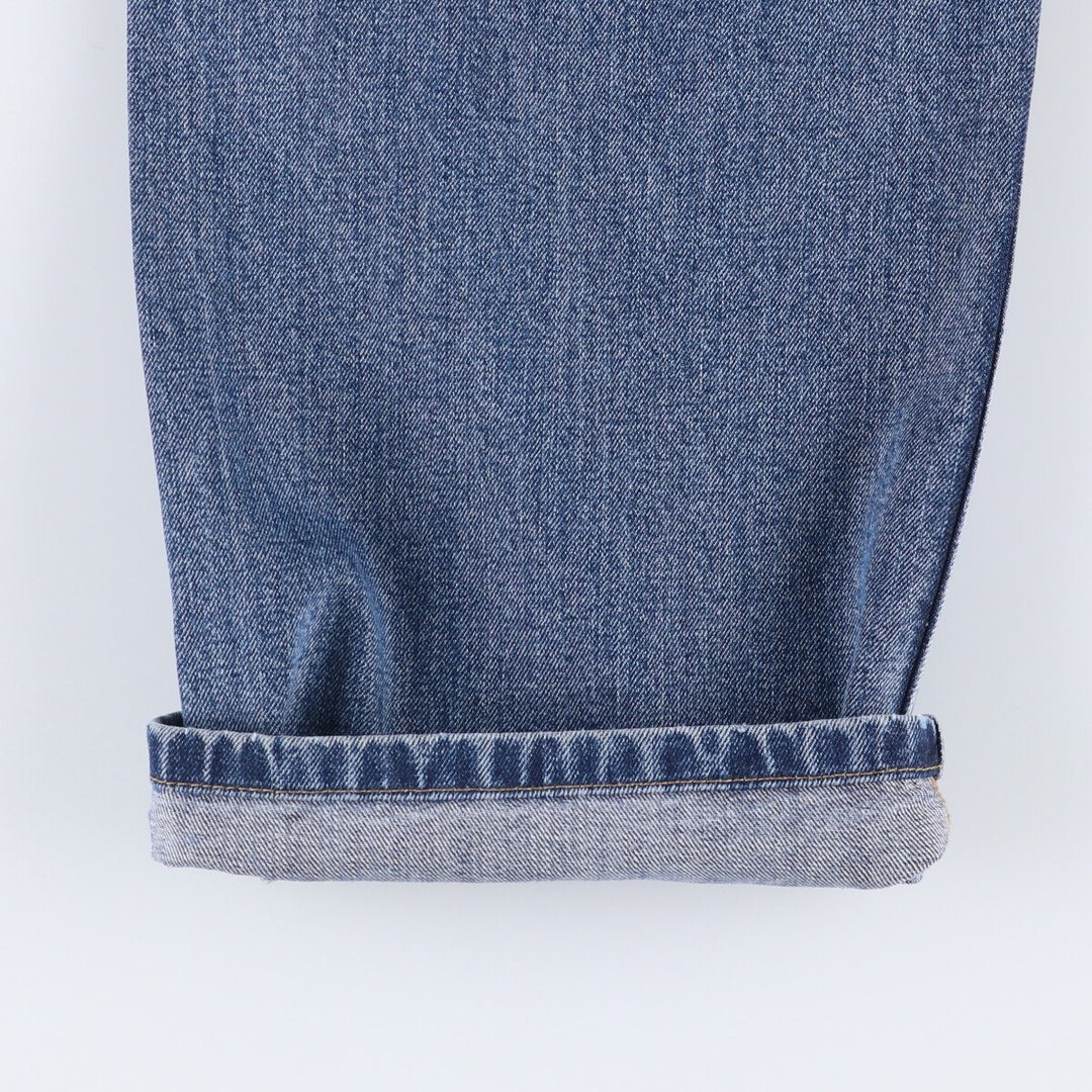 Levi's 505 tapered denim pants for men, size w38 unclear blue type Vintage Second Hand