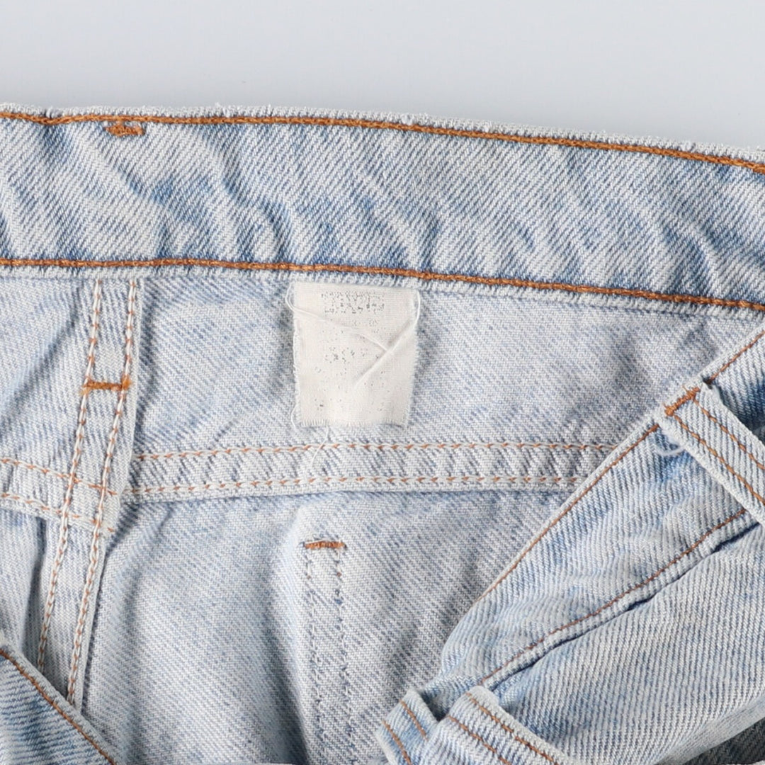 90'S Levi's 505 REGULAR FIT STRAIGHT LEG Orange Tab Tapered Denim Pants Men's W33 Vintage unclear Blue type light blue Vintage Second Hand