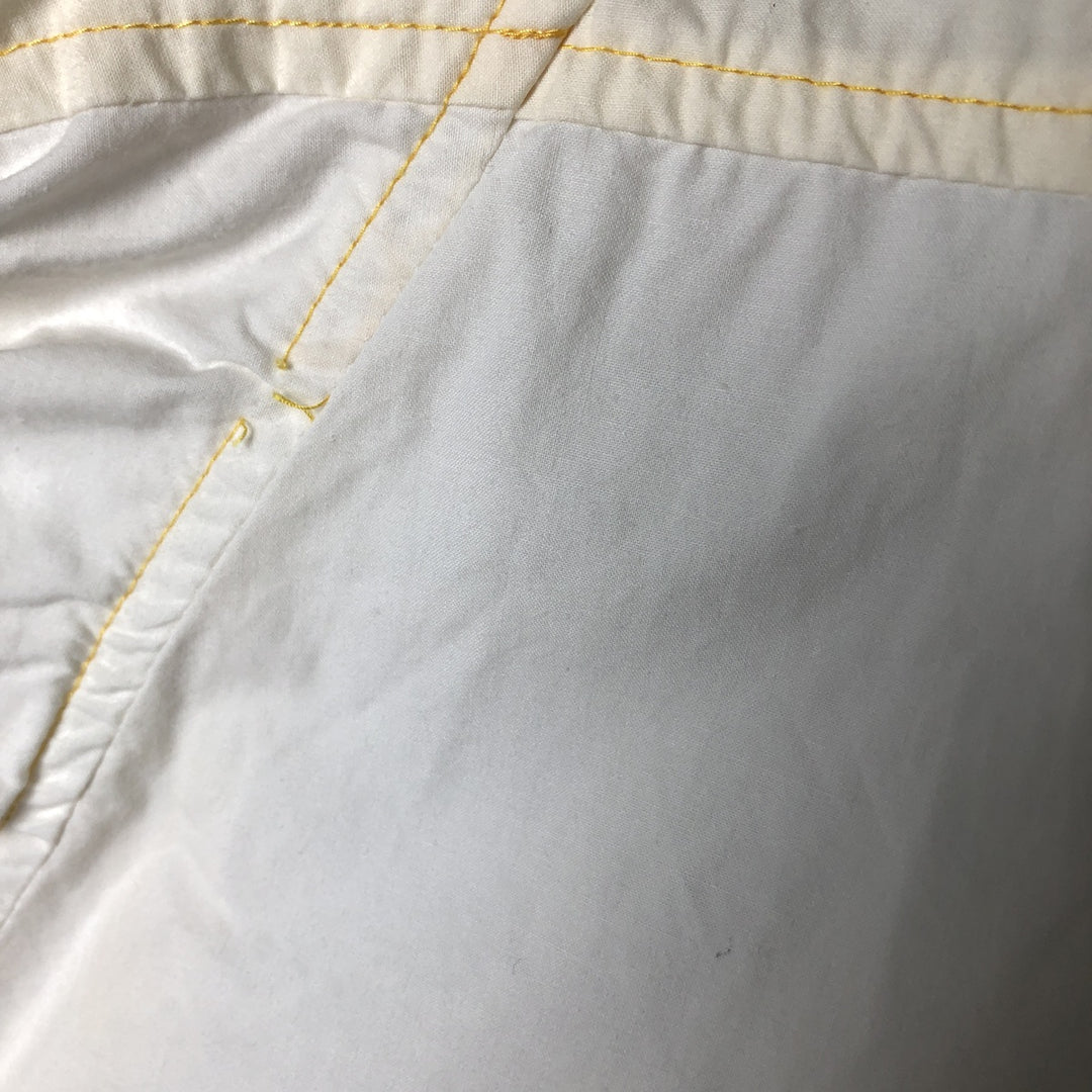 Vintage 1980'S Lacoste IZOD cotton jacket, size M, men's cotton ivory Vintage Second Hand