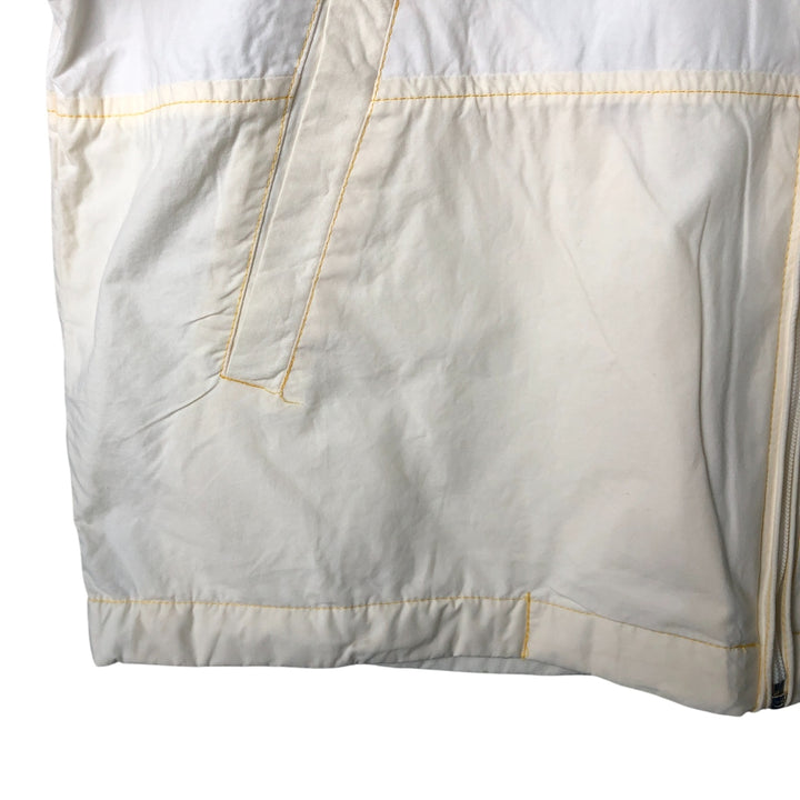 Vintage 1980'S Lacoste IZOD cotton jacket, size M, men's cotton ivory Vintage Second Hand