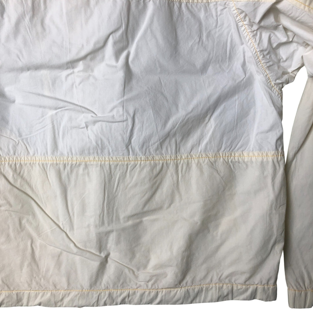 Vintage 1980'S Lacoste IZOD cotton jacket, size M, men's cotton ivory Vintage Second Hand