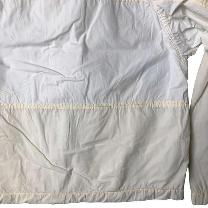 Vintage 1980'S Lacoste IZOD cotton jacket, size M, men's cotton ivory Vintage Second Hand