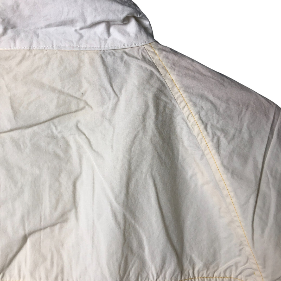Vintage 1980'S Lacoste IZOD cotton jacket, size M, men's cotton ivory Vintage Second Hand