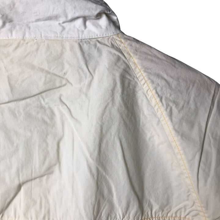 Vintage 1980'S Lacoste IZOD cotton jacket, size M, men's cotton ivory Vintage Second Hand