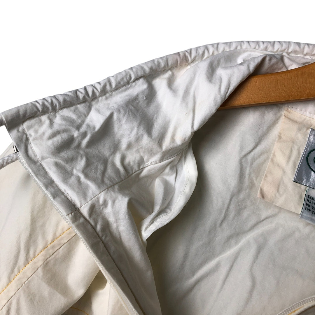 Vintage 1980'S Lacoste IZOD cotton jacket, size M, men's cotton ivory Vintage Second Hand