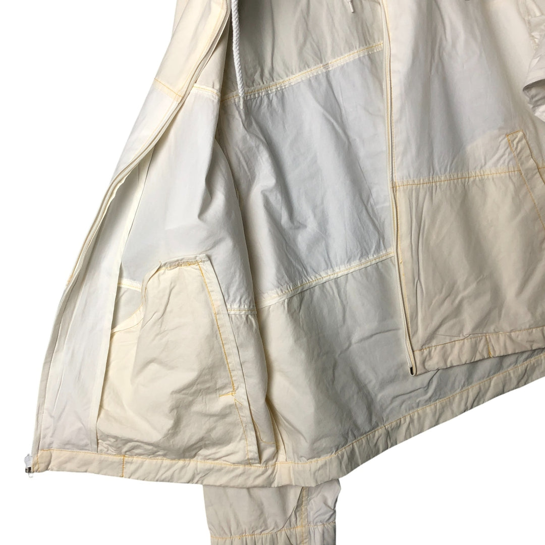 Vintage 1980'S Lacoste IZOD cotton jacket, size M, men's cotton ivory Vintage Second Hand