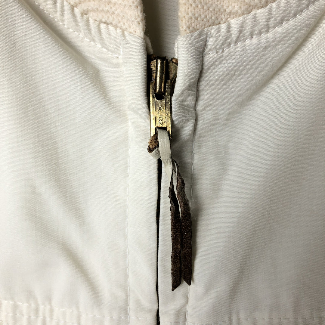 Vintage 1970'S Sears Derby Jacket with Cup Shoulder Strap, Men's Size L unclear ivory Vintage Second Hand