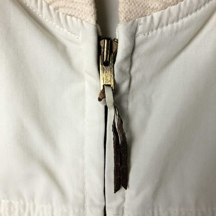 Vintage 1970'S Sears Derby Jacket with Cup Shoulder Strap, Men's Size L unclear ivory Vintage Second Hand