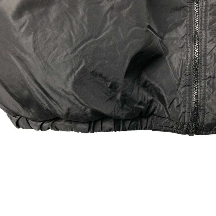 Vintage 90'S adidas reversible padded puffer jacket with back logo, size XL, men's Nylon black type Vintage Second Hand