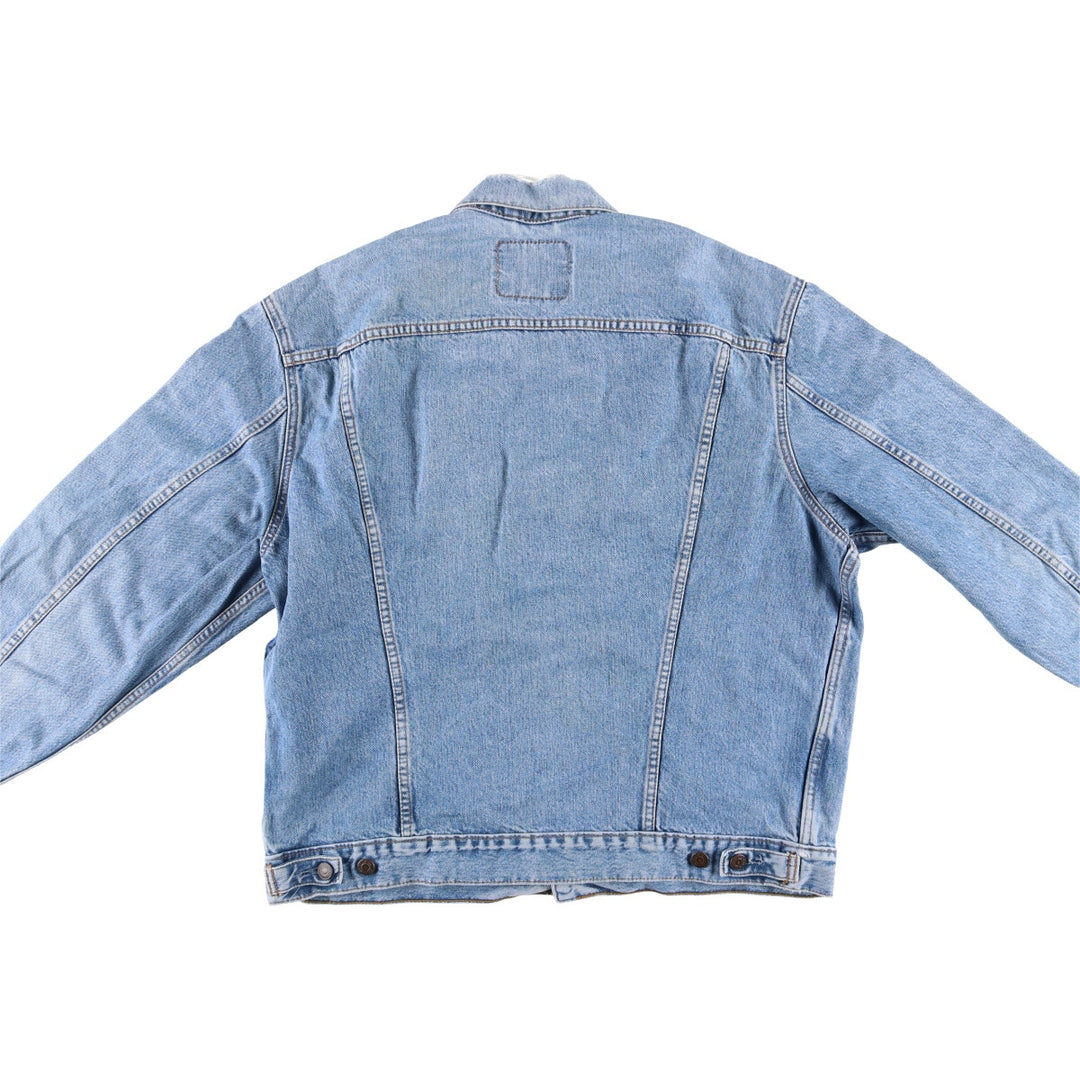 90'S Levi's 70503-0216 Denim Jacket, Men's Size XL, Vintage cotton blue type Vintage Second Hand