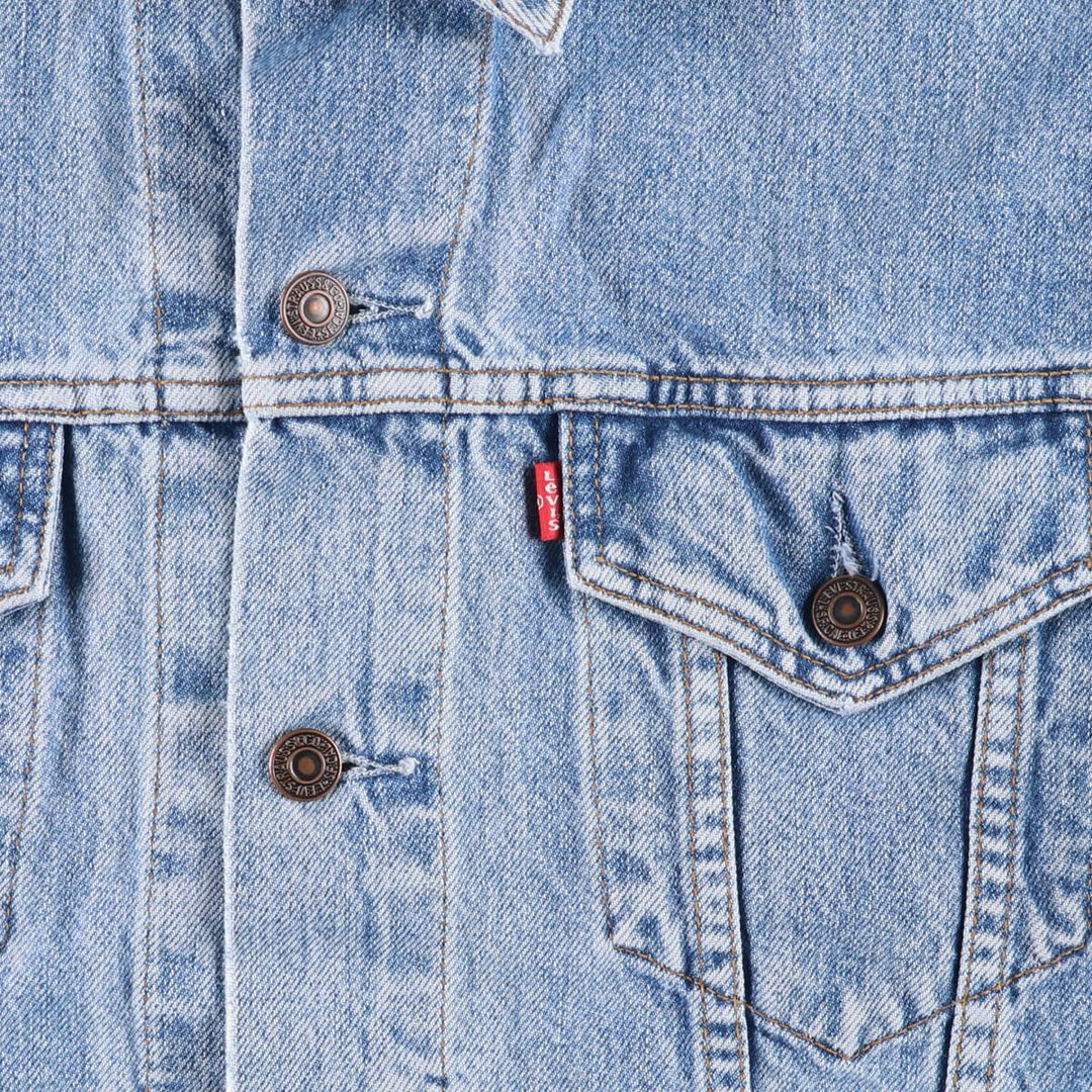 90'S Levi's 70503-0216 Denim Jacket, Men's Size XL, Vintage cotton blue type Vintage Second Hand