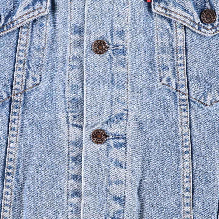 90'S Levi's 70503-0216 Denim Jacket, Men's Size XL, Vintage cotton blue type Vintage Second Hand