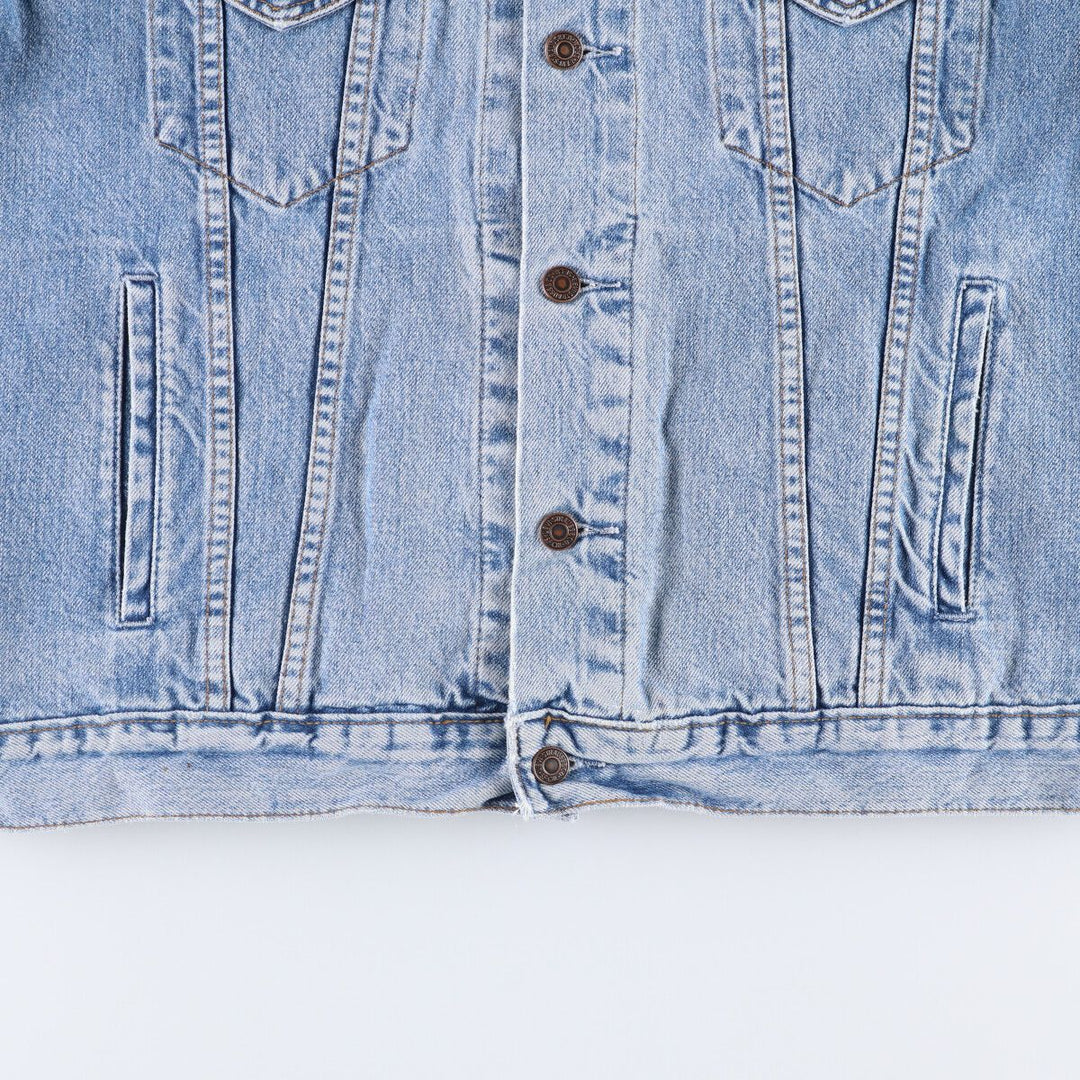 90'S Levi's 70503-0216 Denim Jacket, Men's Size XL, Vintage cotton blue type Vintage Second Hand