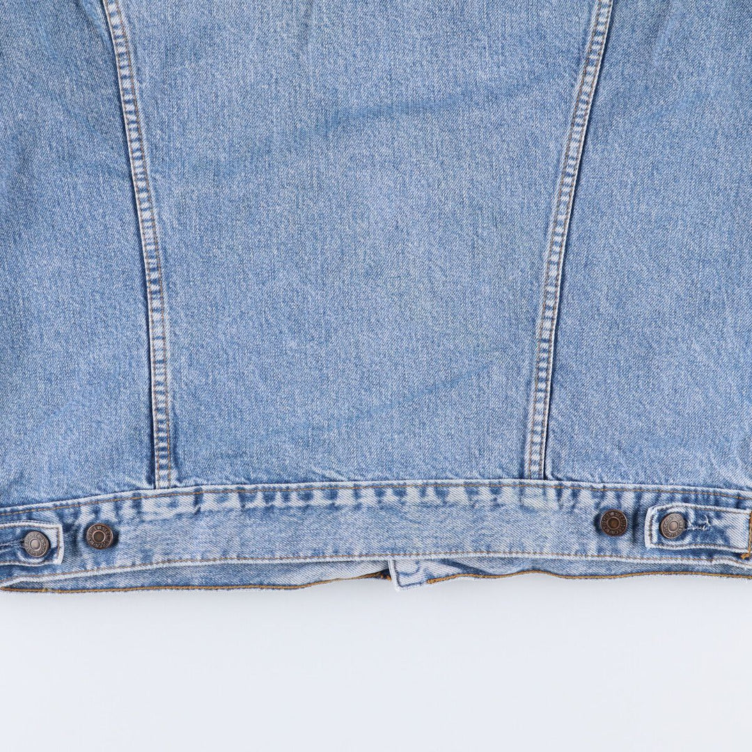 90'S Levi's 70503-0216 Denim Jacket, Men's Size XL, Vintage cotton blue type Vintage Second Hand
