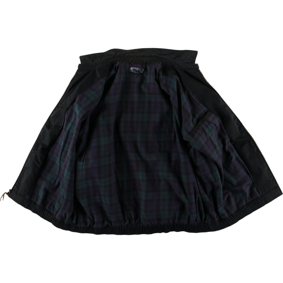 Ralph Lauren POLO by Ralph Lauren Swing Top Sports Jacket Men's XL cotton black type Vintage Second Hand