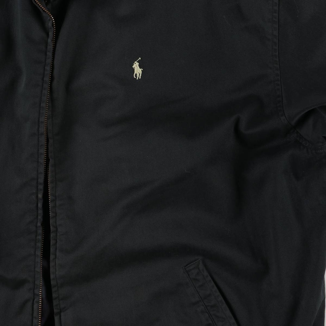 Ralph Lauren POLO by Ralph Lauren Swing Top Sports Jacket Men's XL cotton black type Vintage Second Hand