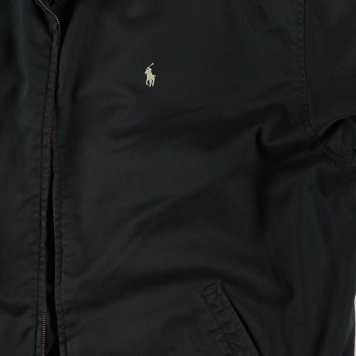 Ralph Lauren POLO by Ralph Lauren Swing Top Sports Jacket Men's XL cotton black type Vintage Second Hand