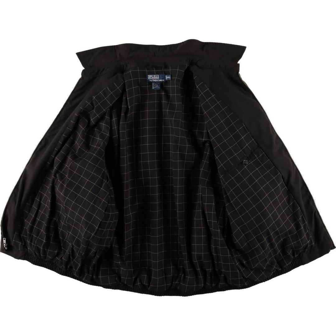 Ralph Lauren POLO by Ralph Lauren Swing Top Sports Jacket Men's XXL polyester black type Vintage Second Hand