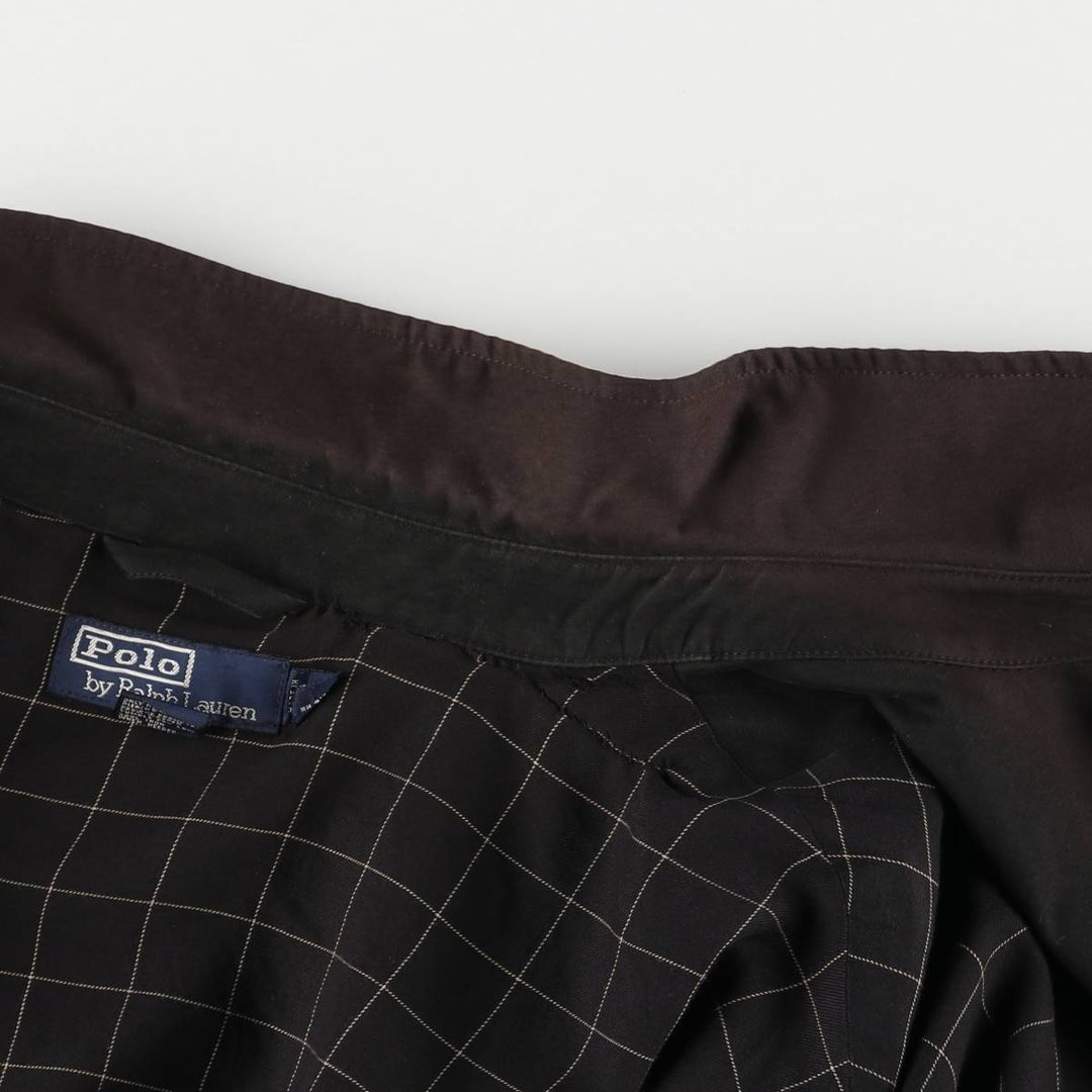 Ralph Lauren POLO by Ralph Lauren Swing Top Sports Jacket Men's XXL polyester black type Vintage Second Hand