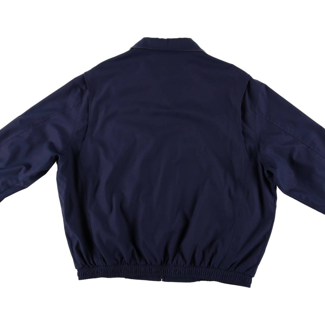 Ralph Lauren POLO by Ralph Lauren Swing Top Sports Jacket Men's XL polyester navy blue type Vintage Second Hand