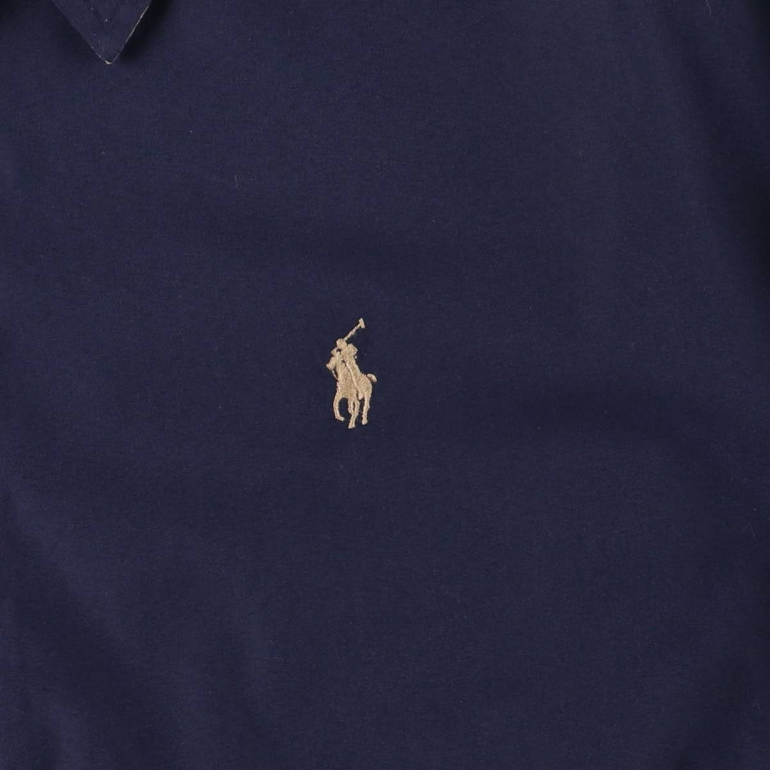 Ralph Lauren POLO by Ralph Lauren Swing Top Sports Jacket Men's XL polyester navy blue type Vintage Second Hand