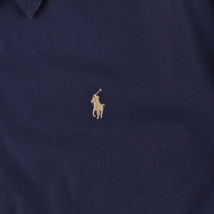 Ralph Lauren POLO by Ralph Lauren Swing Top Sports Jacket Men's XL polyester navy blue type Vintage Second Hand