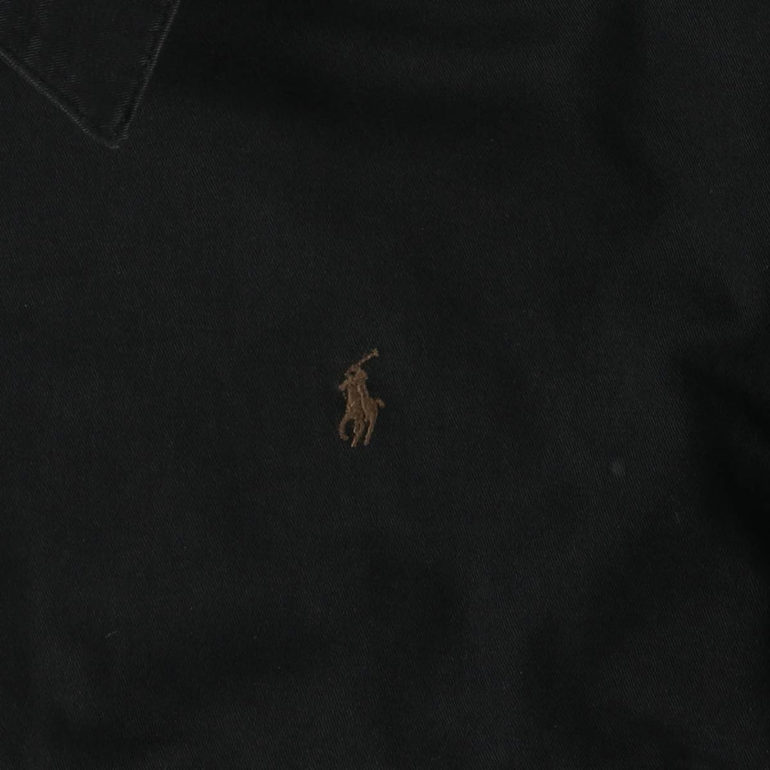 Ralph Lauren POLO by Ralph Lauren Swing Top Sports Jacket Men's XXL cotton black type Vintage Second Hand