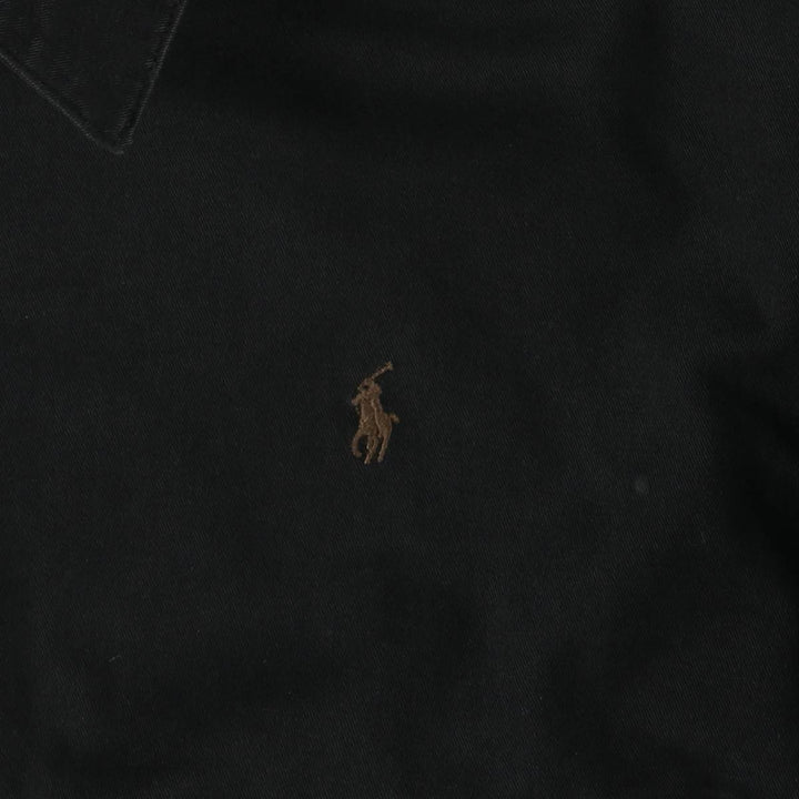 Ralph Lauren POLO by Ralph Lauren Swing Top Sports Jacket Men's XXL cotton black type Vintage Second Hand
