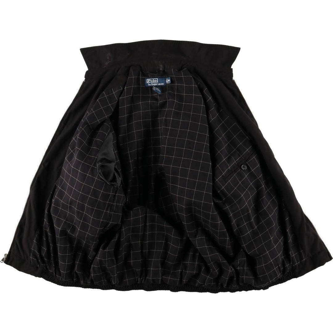 Ralph Lauren POLO by Ralph Lauren Swing Top Sports Jacket Men's M polyester black type Vintage Second Hand