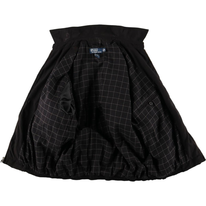 Ralph Lauren POLO by Ralph Lauren Swing Top Sports Jacket Men's M polyester black type Vintage Second Hand