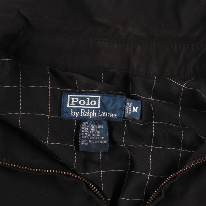 Ralph Lauren POLO by Ralph Lauren Swing Top Sports Jacket Men's M polyester black type Vintage Second Hand