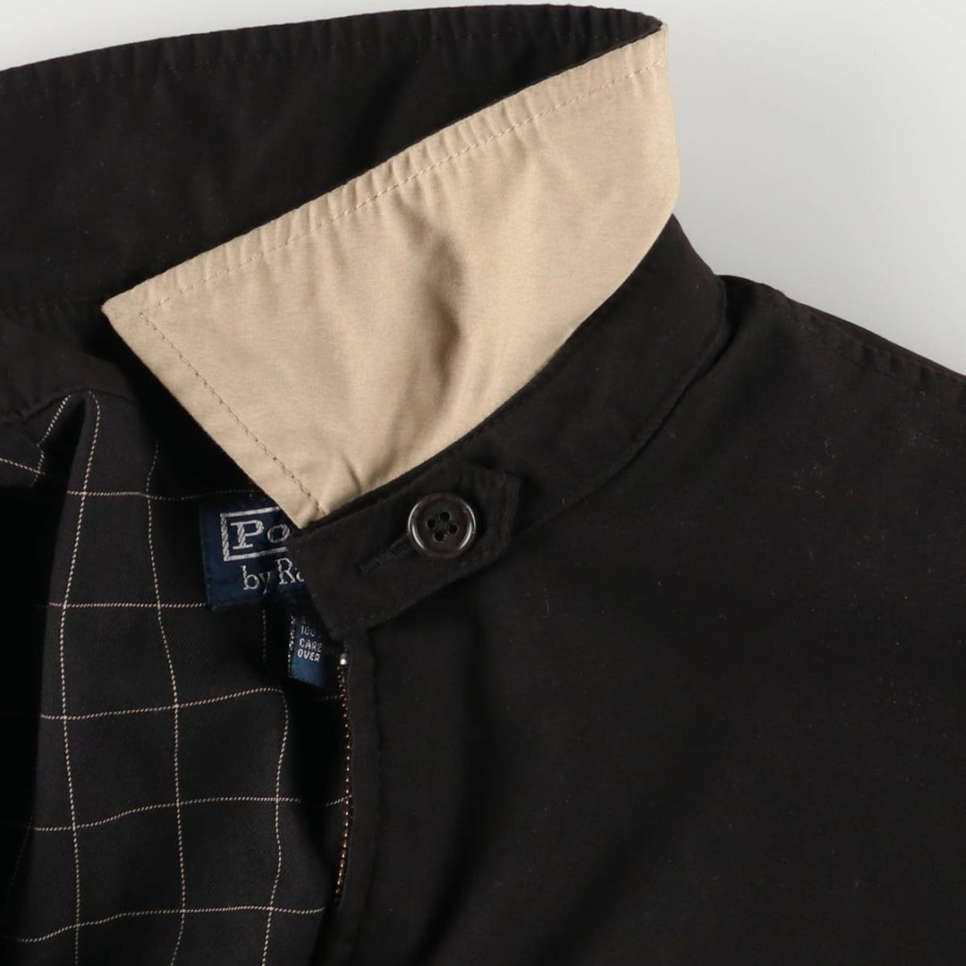 Ralph Lauren POLO by Ralph Lauren Swing Top Sports Jacket Men's M polyester black type Vintage Second Hand