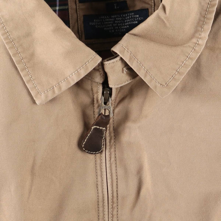 Ralph Lauren POLO by Ralph Lauren Swing Top Sports Jacket Men's L size cotton Beige type Vintage Second Hand