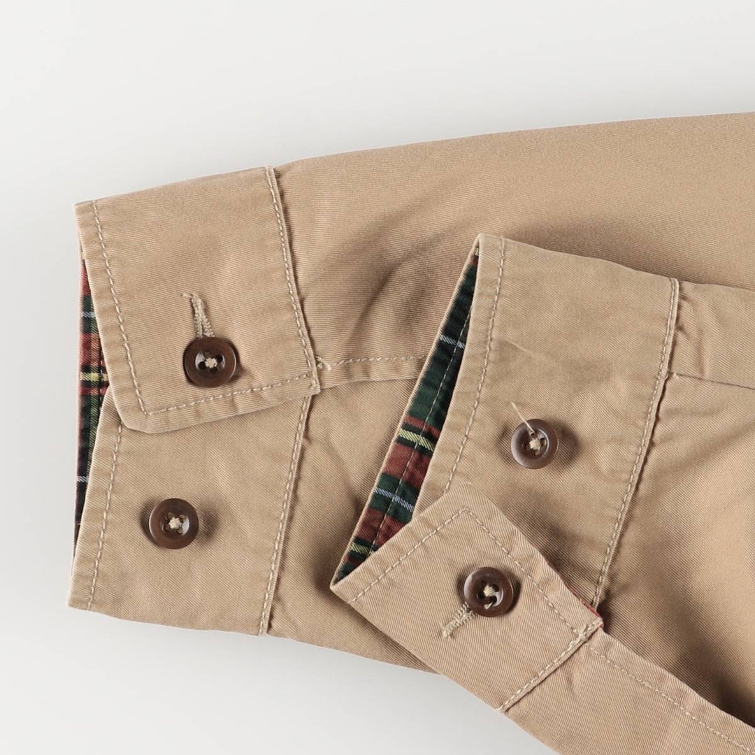 Ralph Lauren POLO by Ralph Lauren Swing Top Sports Jacket Men's L size cotton Beige type Vintage Second Hand