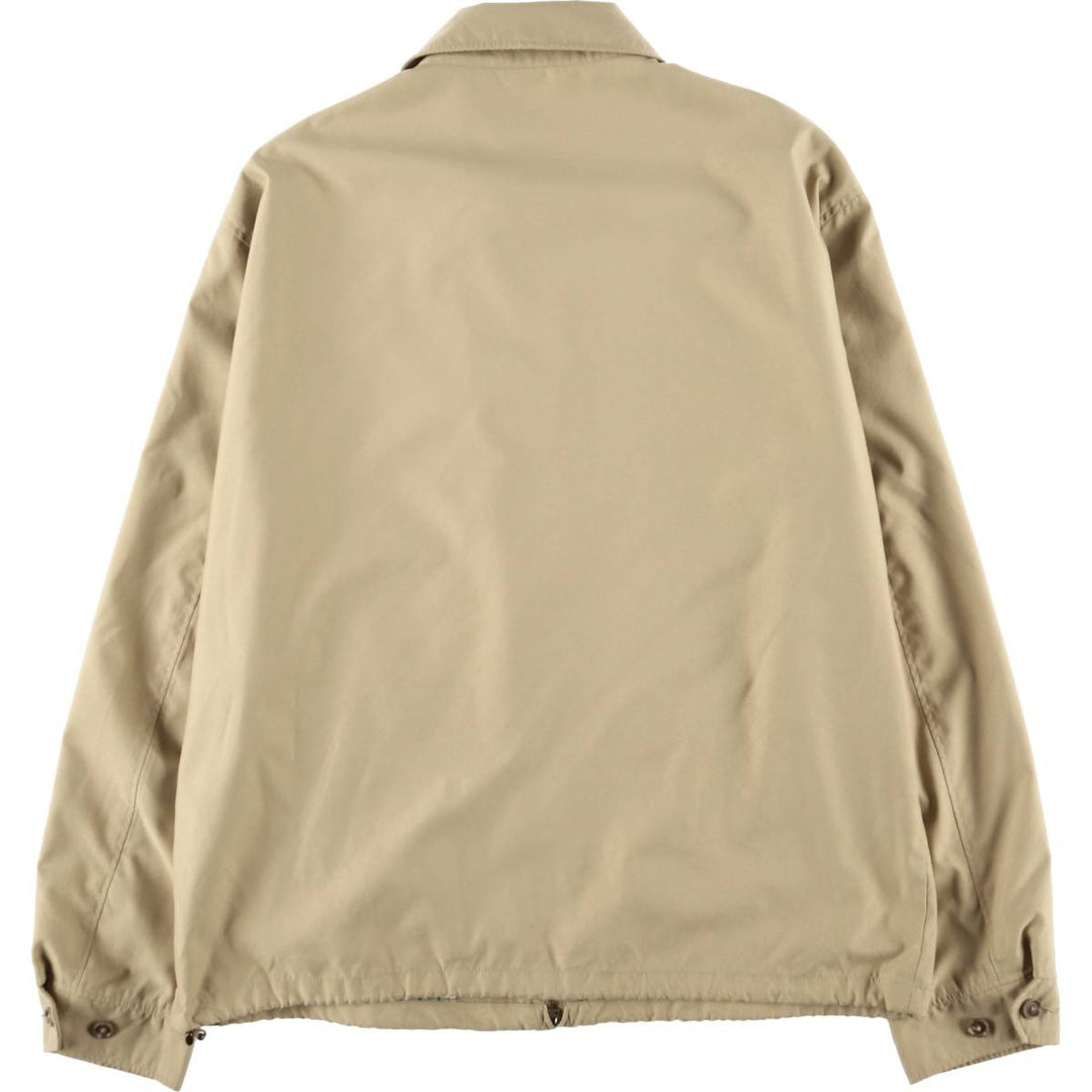 Ralph Lauren POLO RALPH LAUREN Swing Top Sports Jacket Men's L size polyester Beige type Vintage Second Hand
