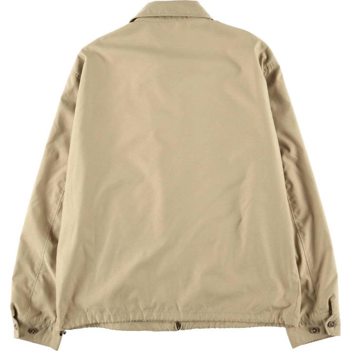 Ralph Lauren POLO RALPH LAUREN Swing Top Sports Jacket Men's L size polyester Beige type Vintage Second Hand
