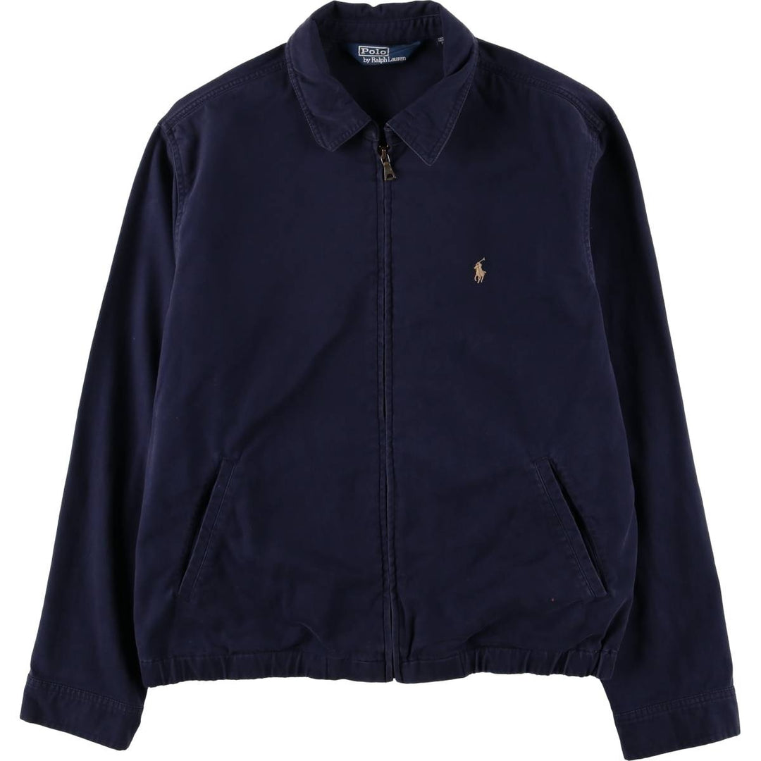 Ralph Lauren POLO by Ralph Lauren Swing Top Sports Jacket Men's M cotton navy blue type Vintage Second Hand