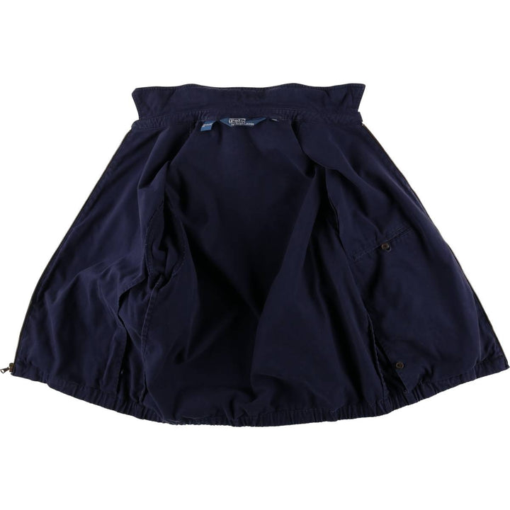 Ralph Lauren POLO by Ralph Lauren Swing Top Sports Jacket Men's M cotton navy blue type Vintage Second Hand