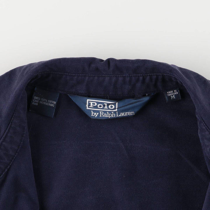 Ralph Lauren POLO by Ralph Lauren Swing Top Sports Jacket Men's M cotton navy blue type Vintage Second Hand
