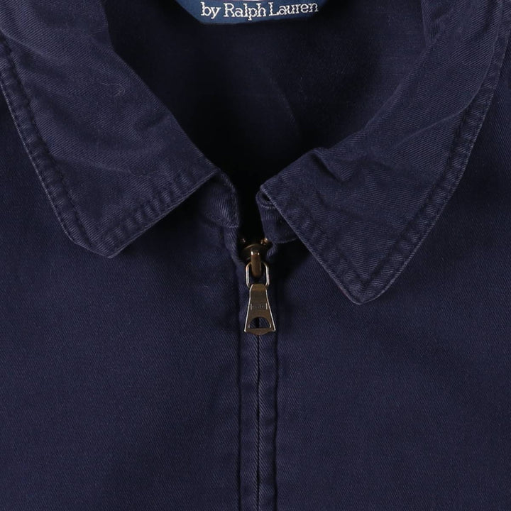 Ralph Lauren POLO by Ralph Lauren Swing Top Sports Jacket Men's M cotton navy blue type Vintage Second Hand