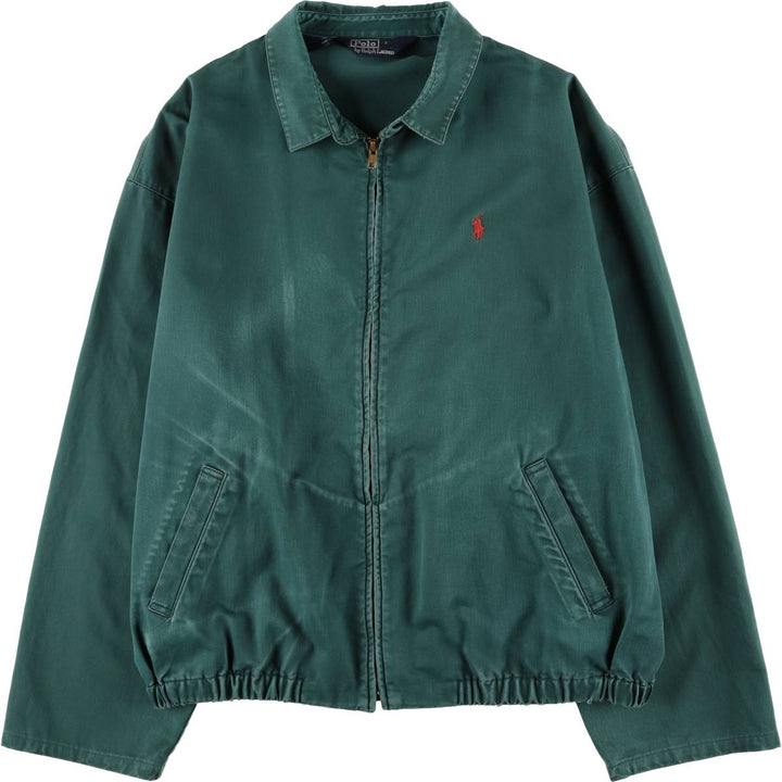 Ralph Lauren POLO by Ralph Lauren Swing Top Sports Jacket Men's XL cotton green type Vintage Second Hand