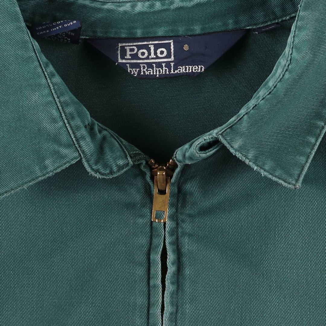 Ralph Lauren POLO by Ralph Lauren Swing Top Sports Jacket Men's XL cotton green type Vintage Second Hand