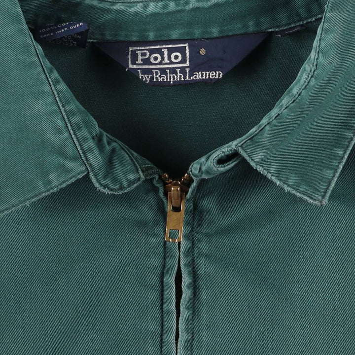 Ralph Lauren POLO by Ralph Lauren Swing Top Sports Jacket Men's XL cotton green type Vintage Second Hand