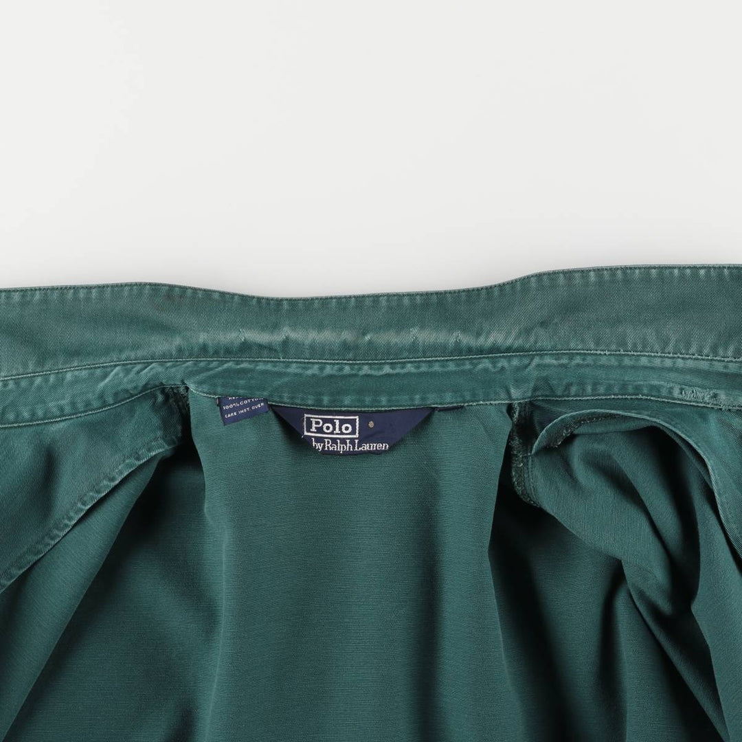 Ralph Lauren POLO by Ralph Lauren Swing Top Sports Jacket Men's XL cotton green type Vintage Second Hand
